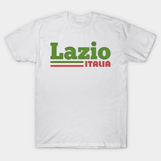 Lazio, Italia // Retro Styled Italian Region Design T-Shirt